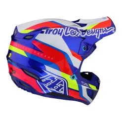 Troy Lee Designs SE5 Composite Helmet W/MIPS Omega Blue -Bike Sales TLD M23 SE5CM OMEGA BLU 04