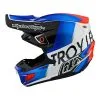 Troy Lee Designs SE5 Composite Helmet W/MIPS Qualifier White / Blue