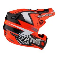 Troy Lee Designs SE5 Composite Helmet W/MIPS Saber Neo Orange -Bike Sales TLD M23 SE5CM SABER NEOORG 04