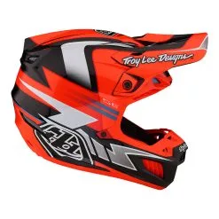 Troy Lee Designs SE5 Composite Helmet W/MIPS Saber Neo Orange -Bike Sales TLD M23 SE5CM SABER NEOORG 05