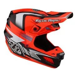 Troy Lee Designs SE5 Composite Helmet W/MIPS Saber Neo Orange -Bike Sales TLD M23 SE5CM SABER NEOORG 06