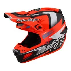 Troy Lee Designs SE5 Composite Helmet W/MIPS Saber Neo Orange -Bike Sales TLD M23 SE5CM SABER NEOORG 07
