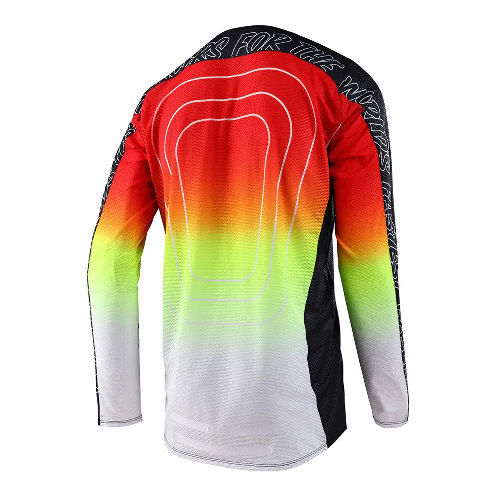 Troy Lee Designs SE Pro Air Jersey Richter Black / Fire 5 Troy Lee Designs SE Pro Air Jersey Richter Black / Fire - Image 3