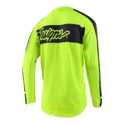 Troy Lee Designs SE Pro Air Jersey Vox Flo Yellow -Bike Sales TLD M23 SEPROAIR JERSEY VOX FLOYEL 02
