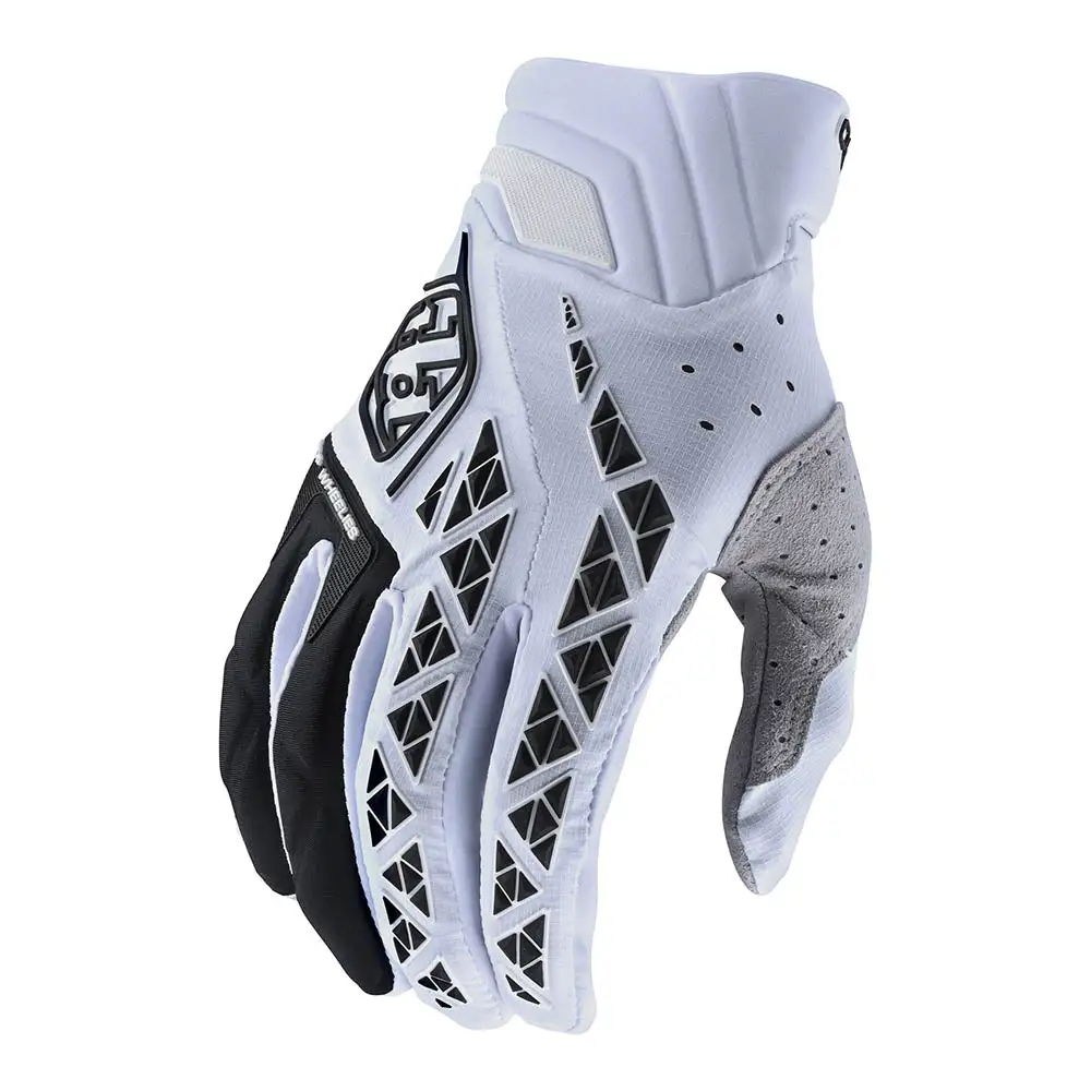 Troy Lee Designs SE Pro Glove Solid White 3 Troy Lee Designs SE Pro Glove Solid White