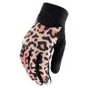 Troy Lee Designs Womens Luxe Glove Leopard Bronze