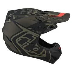 Troy Lee Designs GP Helmet Overload Camo Army Green / Gray -Bike Sales fa21 gp overload camo helmet ARMYGREENGRAY 6