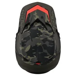 Troy Lee Designs GP Helmet Overload Camo Army Green / Gray -Bike Sales fa21 gp overload camo helmet ARMYGREENGRAY 8