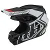 Troy Lee Designs GP Helmet Overload Black / White -Bike Sales fa21 gp overload helmet BLACKWHITE 1
