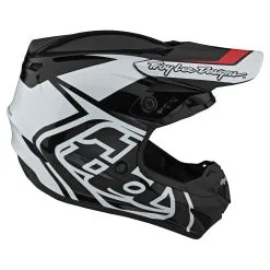 Troy Lee Designs GP Helmet Overload Black / White -Bike Sales fa21 gp overload helmet BLACKWHITE 6