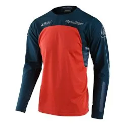 Troy Lee Designs Scout SE Off-Road Jersey Systems Marine / Orange