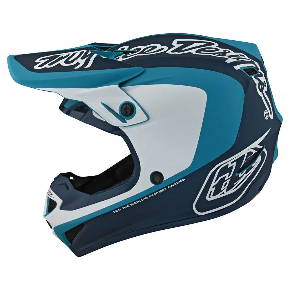 Troy Lee Designs SE4 Polyacrylite Helmet W/MIPS Corsa Marine 4 Troy Lee Designs SE4 Polyacrylite Helmet W/MIPS Corsa Marine - Image 2