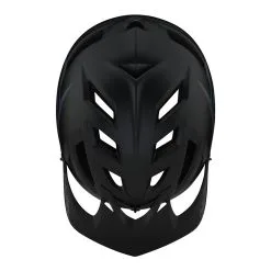 Troy Lee Designs A1 Helmet Drone Black -Bike Sales sp21 2021 tld a1 drone helmet BLACK 3
