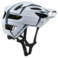 Troy Lee Designs A2 Helmets W/MIPS Sliver White / Marine -Bike Sales sp21 a2 sliver helmet WHITEMARINE 5