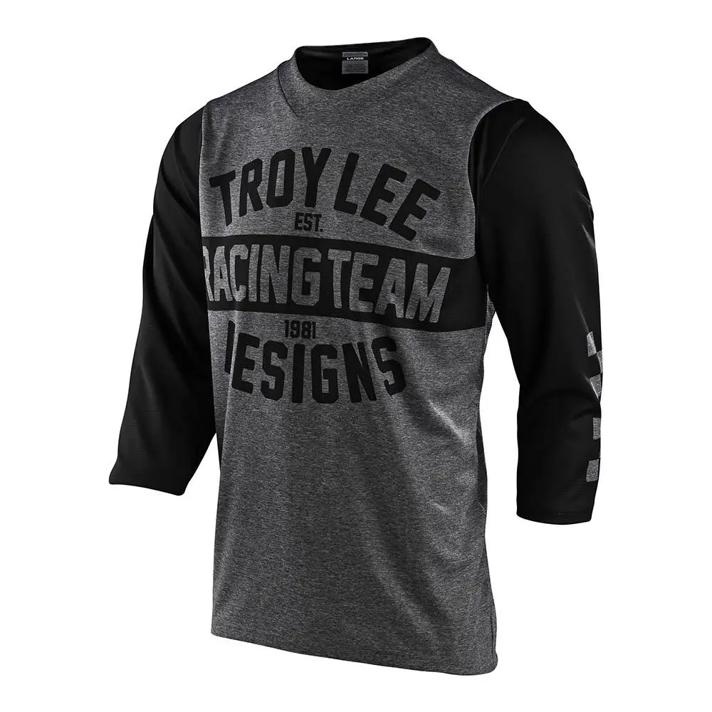 Troy Lee Designs Ruckus 3/4 Jersey Team 81 Heather Gray 3 Troy Lee Designs Ruckus 3/4 Jersey Team 81 Heather Gray