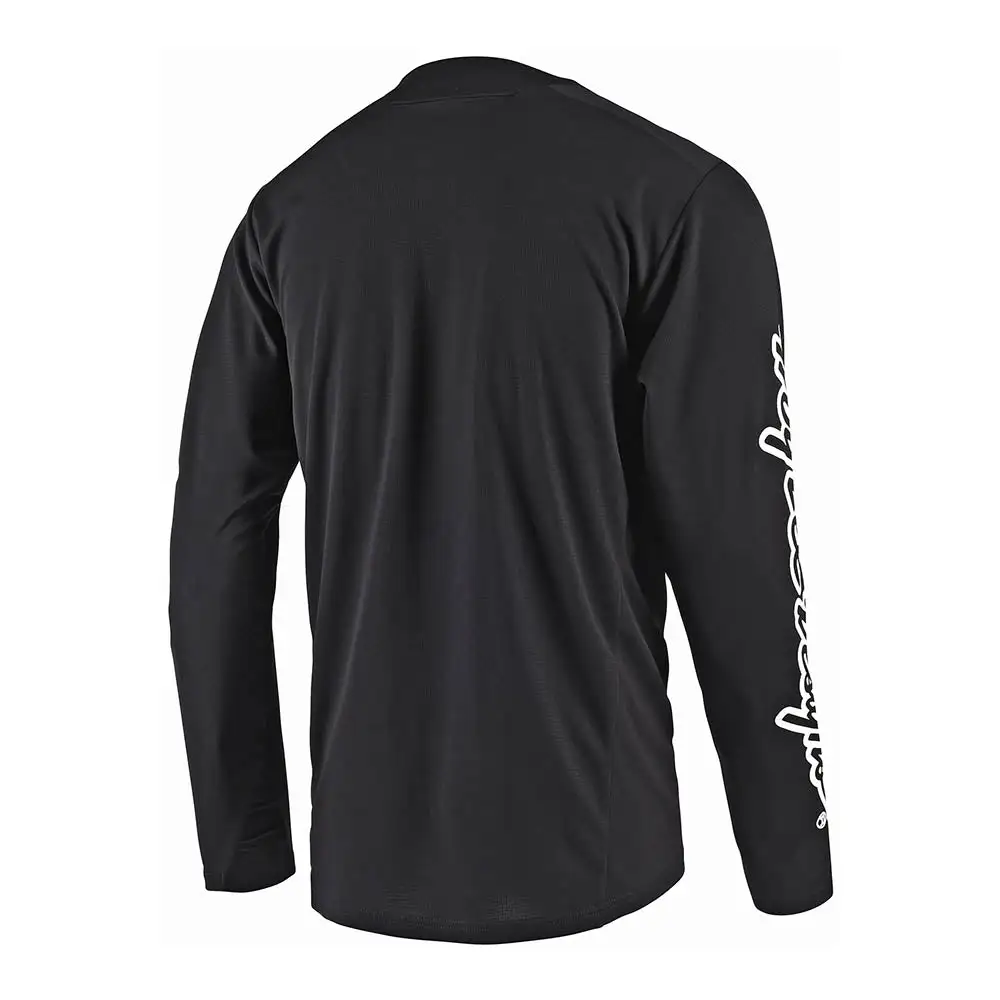 Troy Lee Designs Sprint Jersey Solid Black 5 Troy Lee Designs Sprint Jersey Solid Black - Image 3