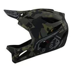 Troy Lee Designs Stage Helmet W/MIPS Camo Olive