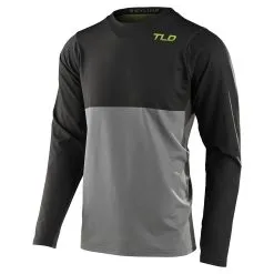 Troy Lee Designs Skyline LS Chill Jersey Breaks Carbon