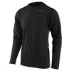 Troy Lee Designs Skyline LS Chill Jersey Solid Black -Bike Sales su21 skyline chill solid ls jersey BLACK 1