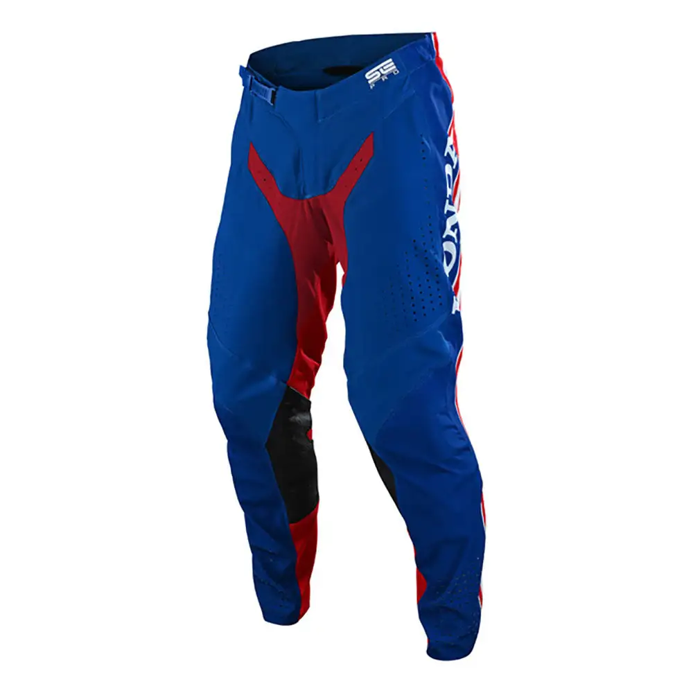Troy Lee Designs SE Pro Pant Boldor Honda Blue / Red 3 Troy Lee Designs SE Pro Pant Boldor Honda Blue / Red